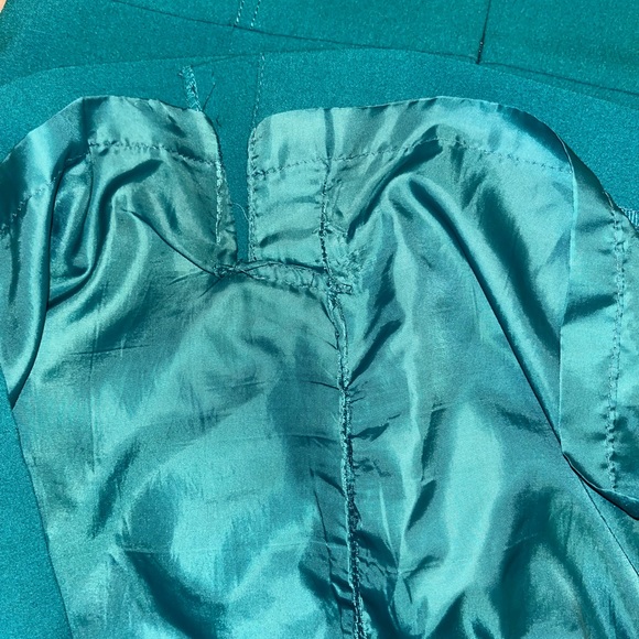 Calvin Klein Turquoise Pencil Dress - Picture 6 of 9